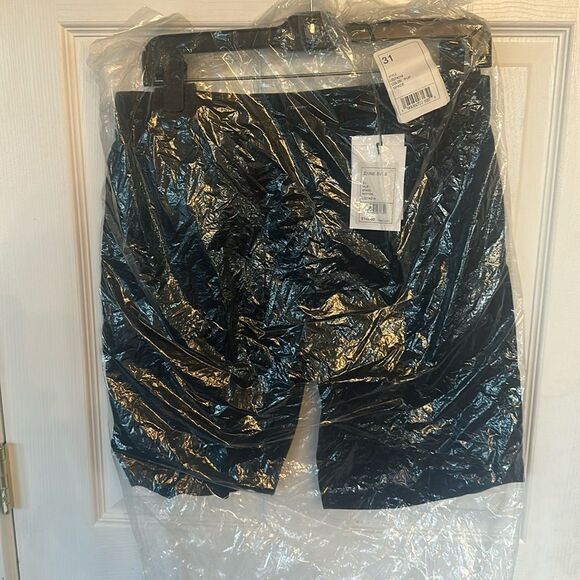 Theory Men's Zaine Sw S Patton Slim Fit Shorts Flat Front YUF Space Size 31 - Picture 7 of 8